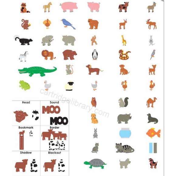 Cricut Cartridge ANIMAL KING - Picture 5 of 5